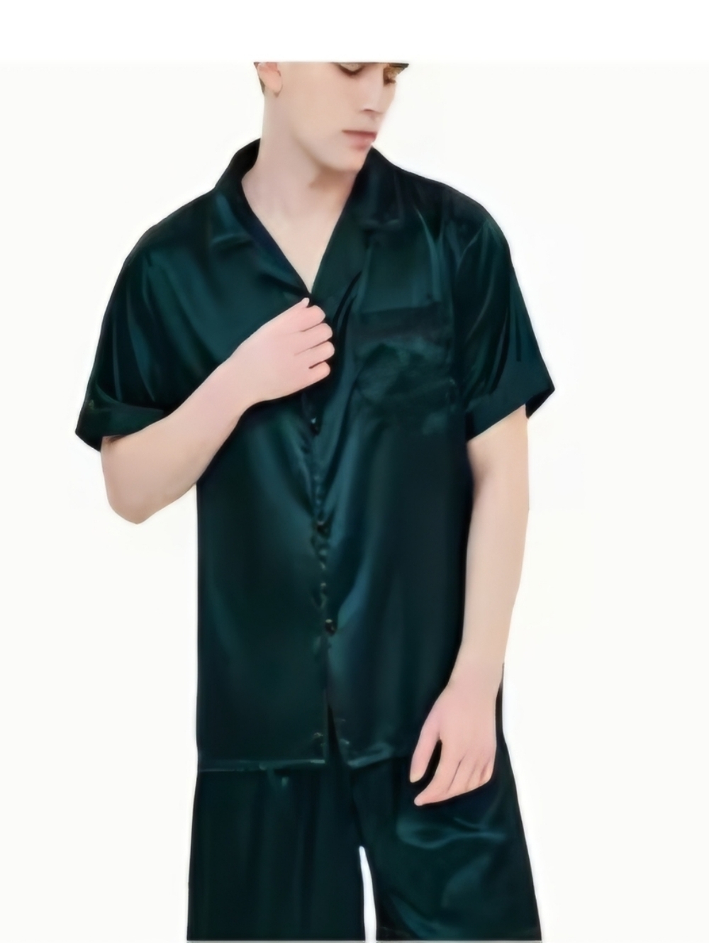NEW MENS SHORT SLEEVE SHIRT AND SHORTS PAJAMAS SET SIZE 2XL
